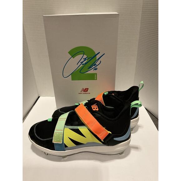 New Balance Other - New Balance FuelCell Lindor 2 Baseball Cleats Size 11.5 Black Orange NIB